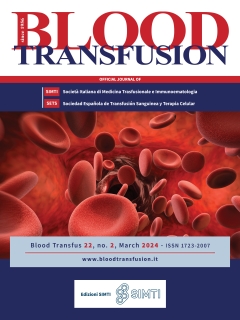 Blood Transfusion 2-2024 (March-April)