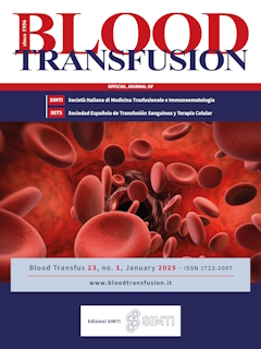 Blood Transfusion 1-2025 (January-February)